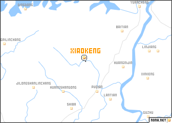 map of Xiaokeng