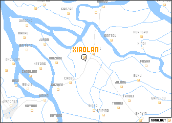 map of Xiaolan