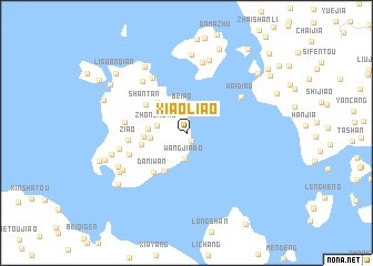 map of Xiaoli\