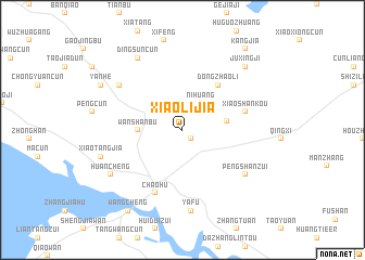 map of Xiaolijia