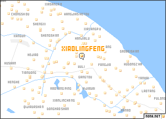 map of Xiaolingfeng