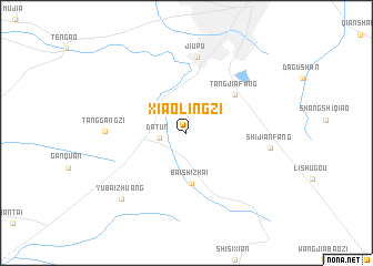 map of Xiaolingzi