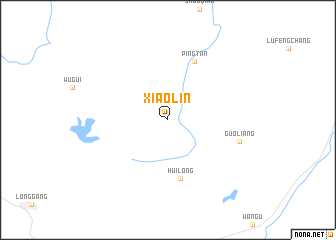 map of Xiaolin