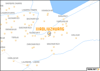 map of Xiaoliuzhuang