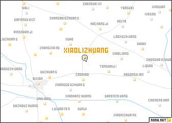 map of Xiaolizhuang