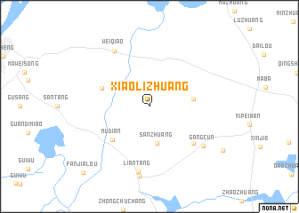 map of Xiaolizhuang