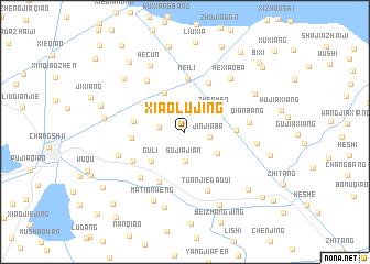 map of Xiaolujing