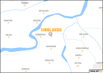 map of Xiaolukou