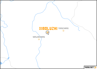 map of Xiaolüzhi