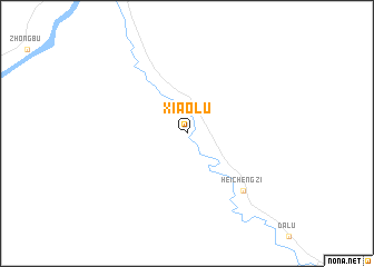 map of Xiaolu