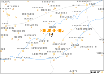 map of Xiaomafang