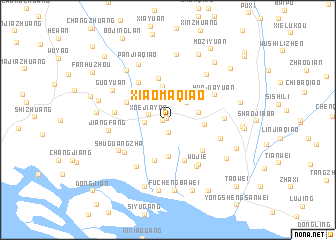 map of Xiaomaqiao