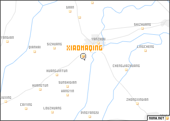 map of Xiaomaqing