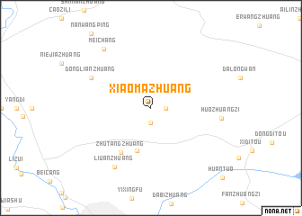 map of Xiaomazhuang