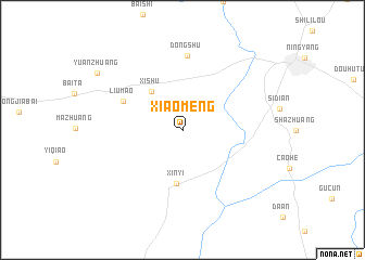 map of Xiaomeng