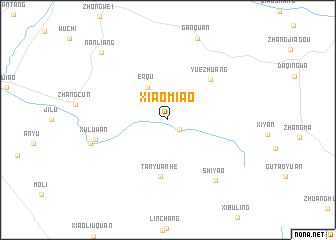 map of Xiaomiao