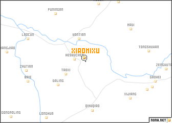 map of Xiaomixu