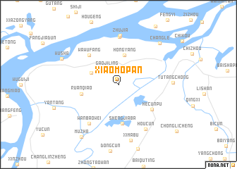 map of Xiaomopan