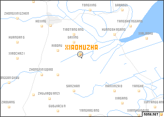 map of Xiaomuzha