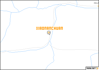 map of Xiaonanchuan