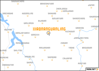 map of Xiaonanguanling