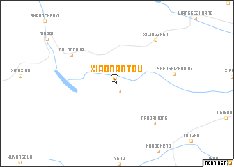 map of Xiaonantou