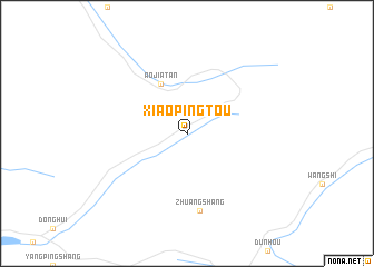 map of Xiaopingtou