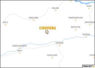 map of Xiaopobu