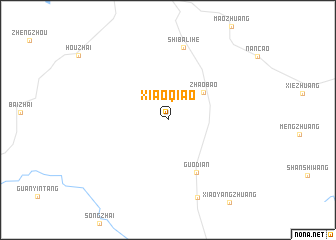 map of Xiaoqiao