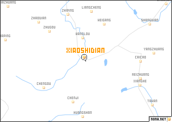 map of Xiaoshidian