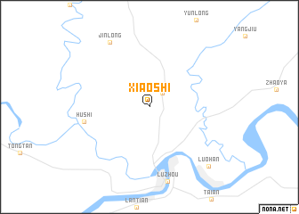 map of Xiaoshi