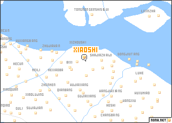 map of Xiaoshi