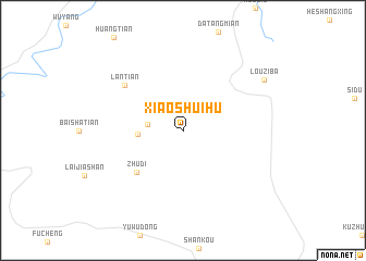 map of Xiaoshuihu