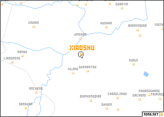 map of Xiaoshu