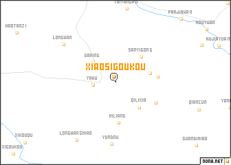 map of Xiaosigoukou