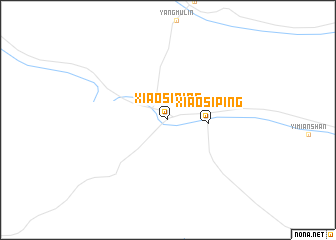 map of Xiaosiping