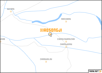 map of Xiaosongji