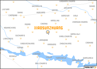 map of Xiaosunzhuang