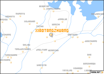 map of Xiaotangzhuang