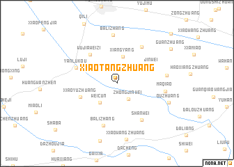 map of Xiaotangzhuang