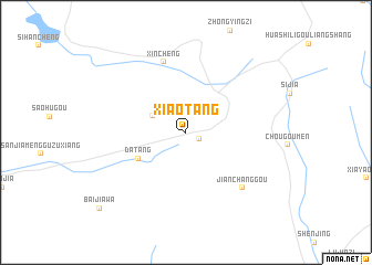 map of Xiaotang