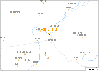 map of Xiaotao