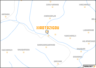 map of Xiaotazigou
