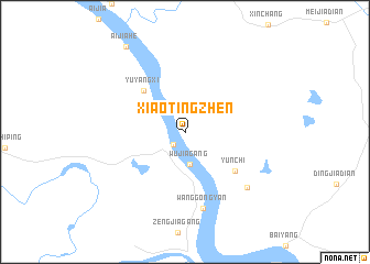 map of Xiaotingzhen