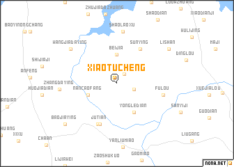 map of Xiaotucheng