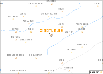 map of Xiaotunjie