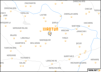 map of Xiaotun