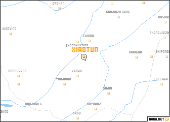 map of Xiaotun