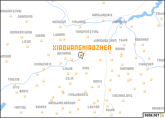 map of Xiaowangmiaozhen