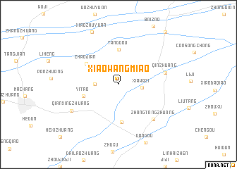 map of Xiaowangmiao